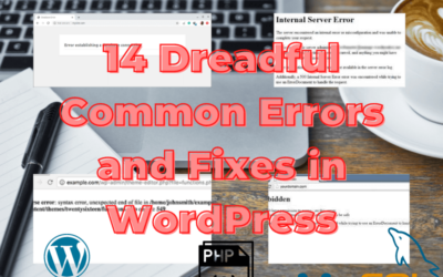 14 Dreadful Common Errors and Fixes in WordPress